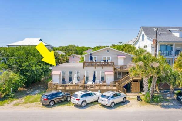 Salty Shack Unit C - Salty Shack - Dog Friendly Home - Across From The Beach - Central Location! Folly Beach Buitenkant foto